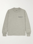 Fear of God Essentials Kids - Logo-Print Cotton-Jersey T-Shirt - Gray