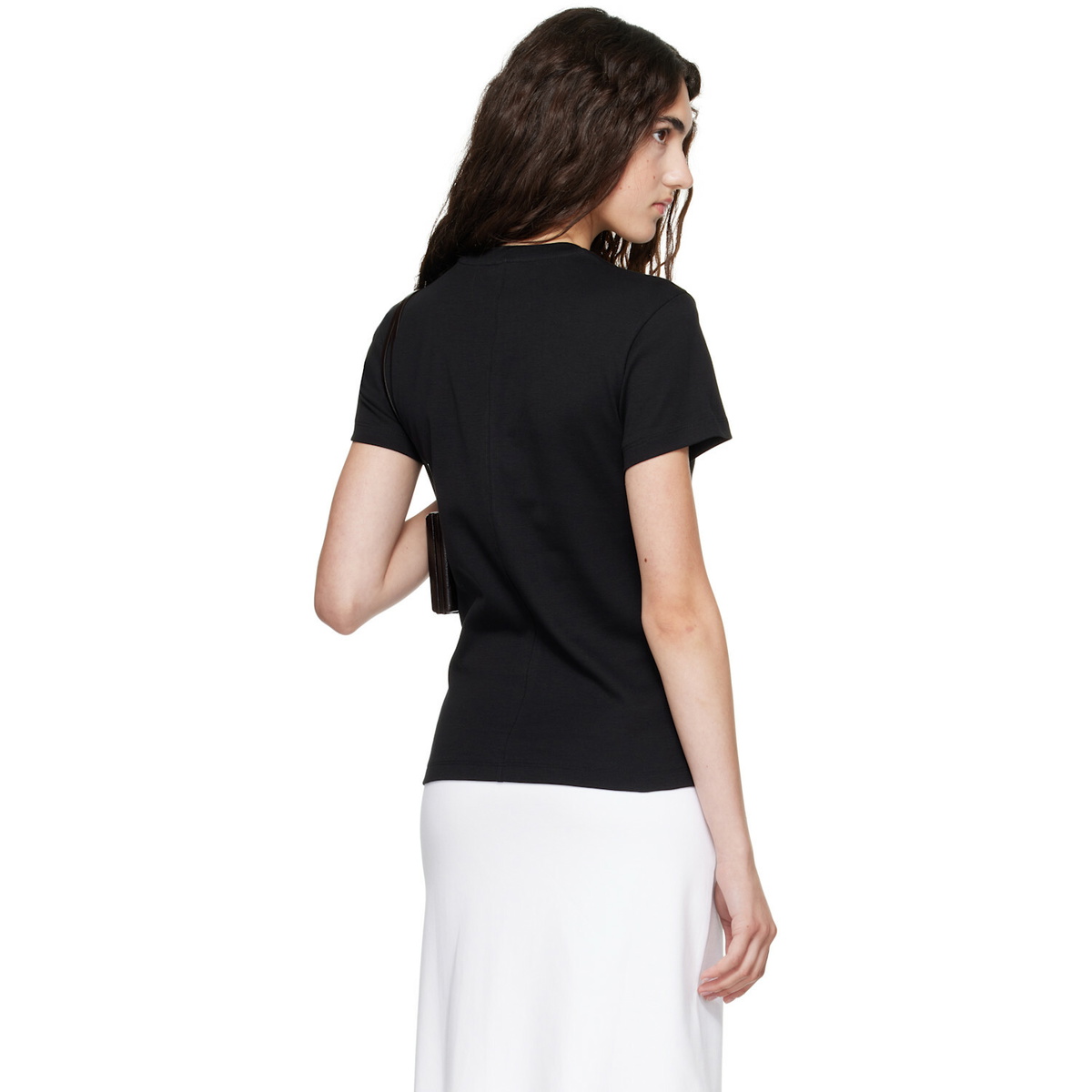 FLORE FLORE Black Monica T-shirt