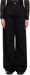 AIREI Black Big Fit Jeans