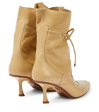 Zimmermann - Soft Gathered leather ankle boots