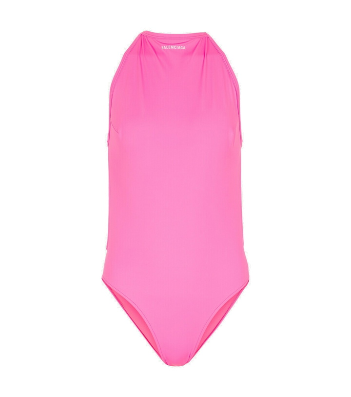 Photo: Balenciaga - Halterneck swimsuit