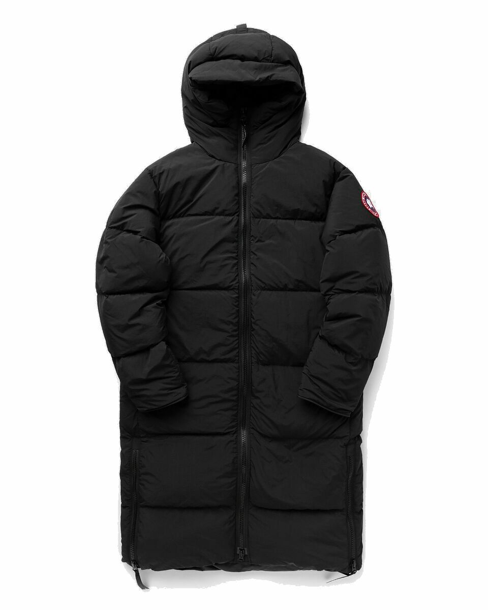 Photo: Canada Goose Lawrence Long Puffer Black - Mens - Down & Puffer Jackets