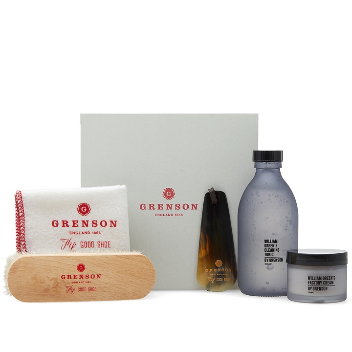 Photo: Grenson x William Green Shoe Cleaning Kit