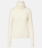 Moncler Grenoble Ribbed-knit wool and mohair-blend turtleneck sweater