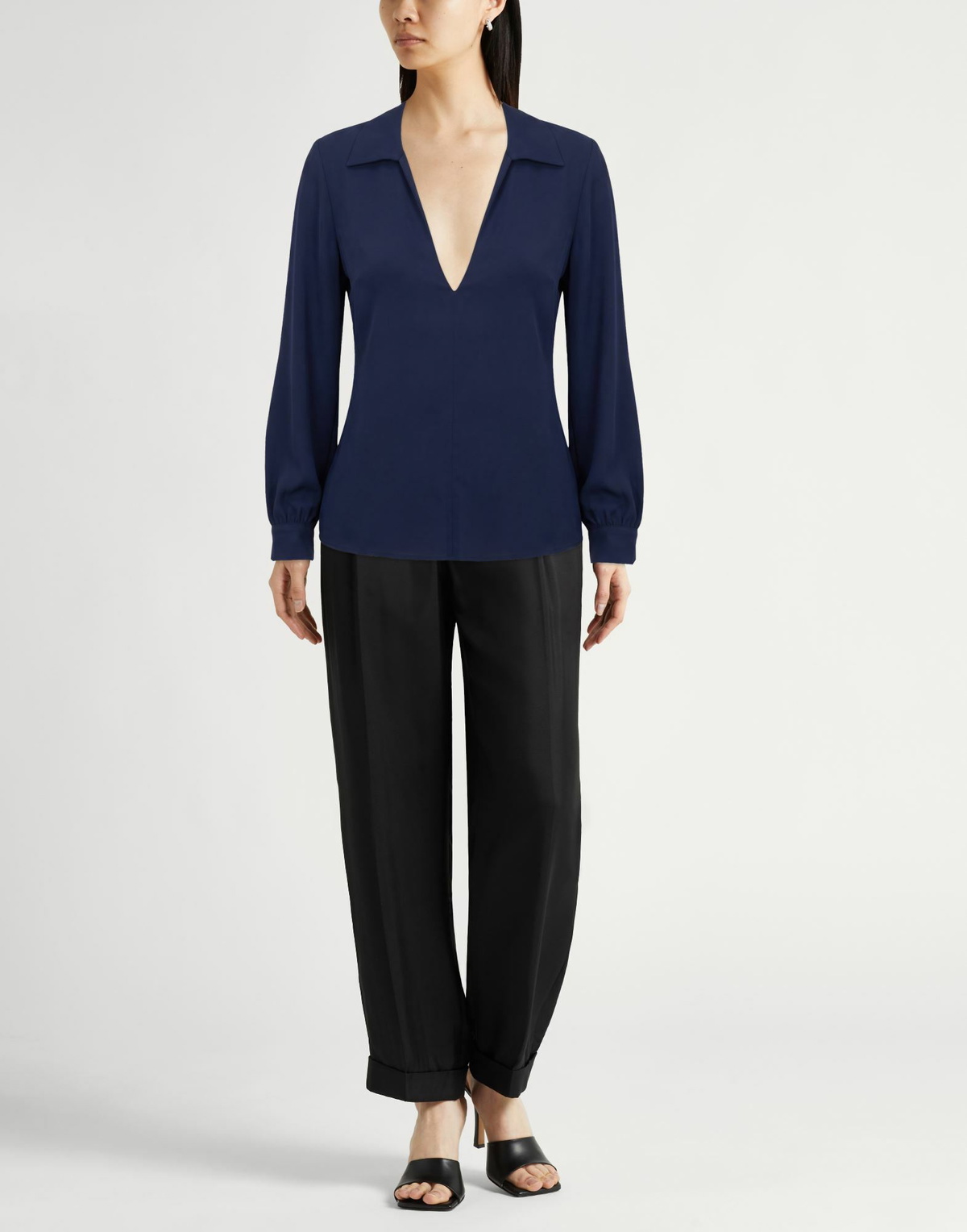 Jucca Womens Top in Navy