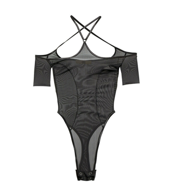 Photo: KNWLS Halterneck mesh bodysuit