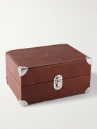 Brunello Cucinelli - Logo-Print Full-Grain Leather Watch Box