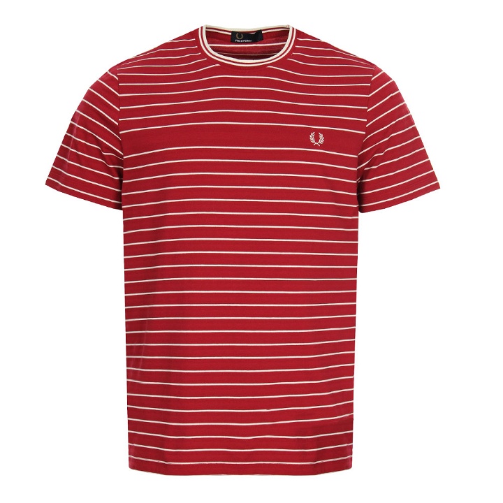 Photo: T-Shirt - Stripe Claret