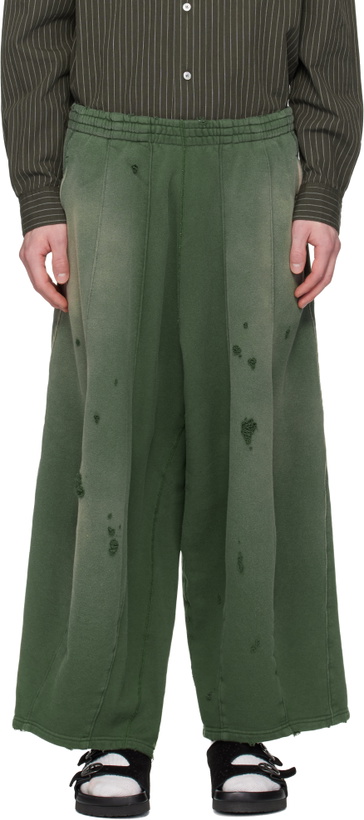 Photo: NEEDLES Green Darts H.D. Sweatpants