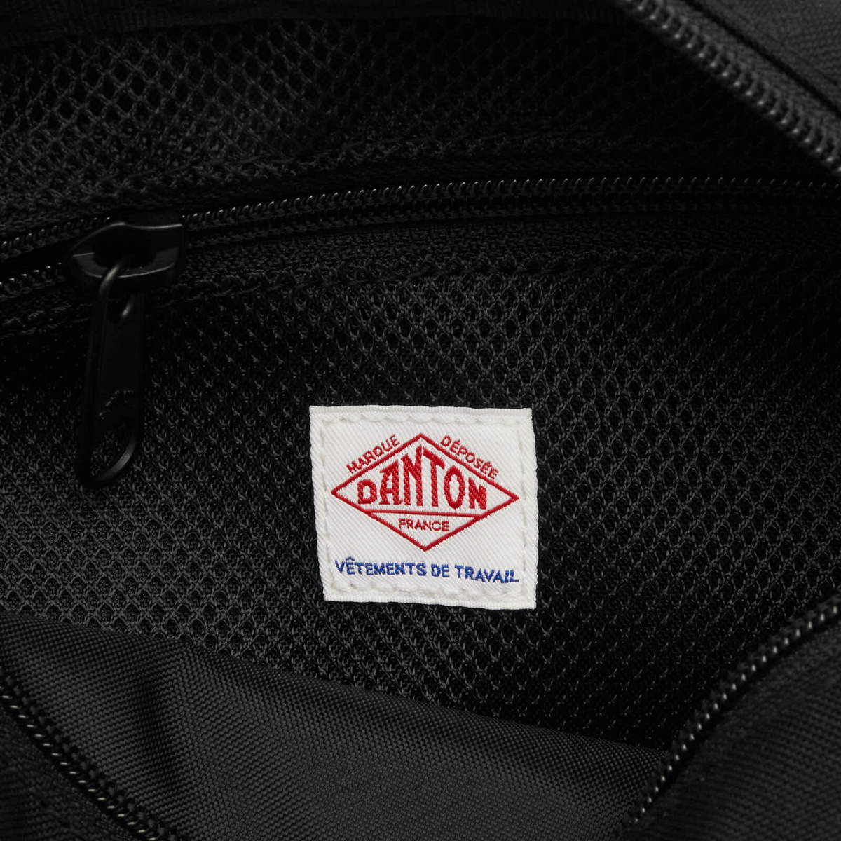 Danton Men's Tertre Cordura Canvas Waist Bag in Black 