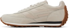 TOM FORD Off-White Suede Mick Sneakers