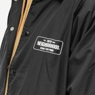 Neighborhood Men's Windbreaker Logo Jacket in Black