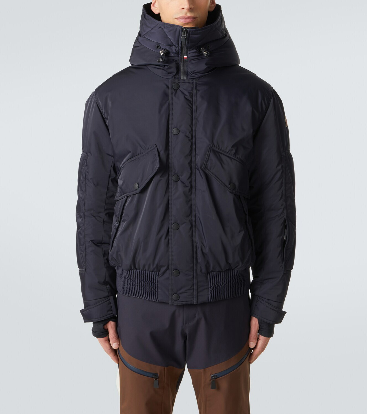 Moncler Grenoble Breche gabardine down ski jacket Moncler Grenoble
