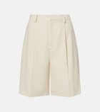 Ralph Lauren Collection Minetta wool gabardine Bermuda shorts