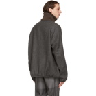 Sunnei Grey Knit Neck Jacket