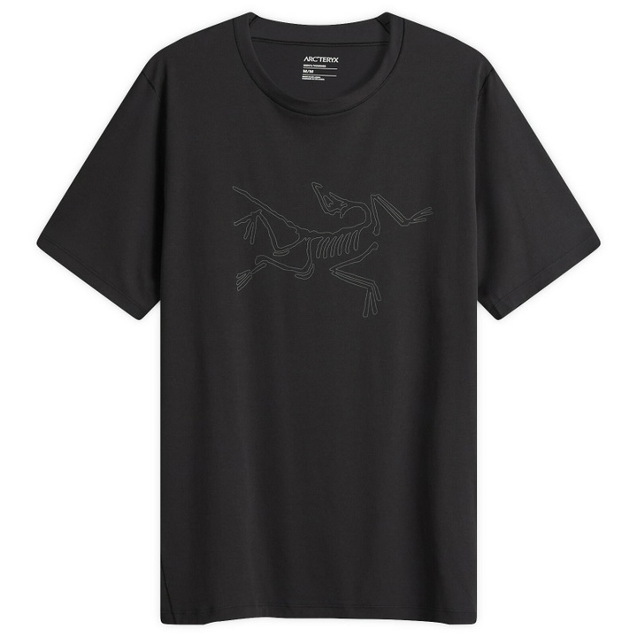 Photo: Arc'teryx Men's Cormac Logo T-Shirt in Black