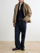 Altea - Virgin Wool Cardigan - Blue