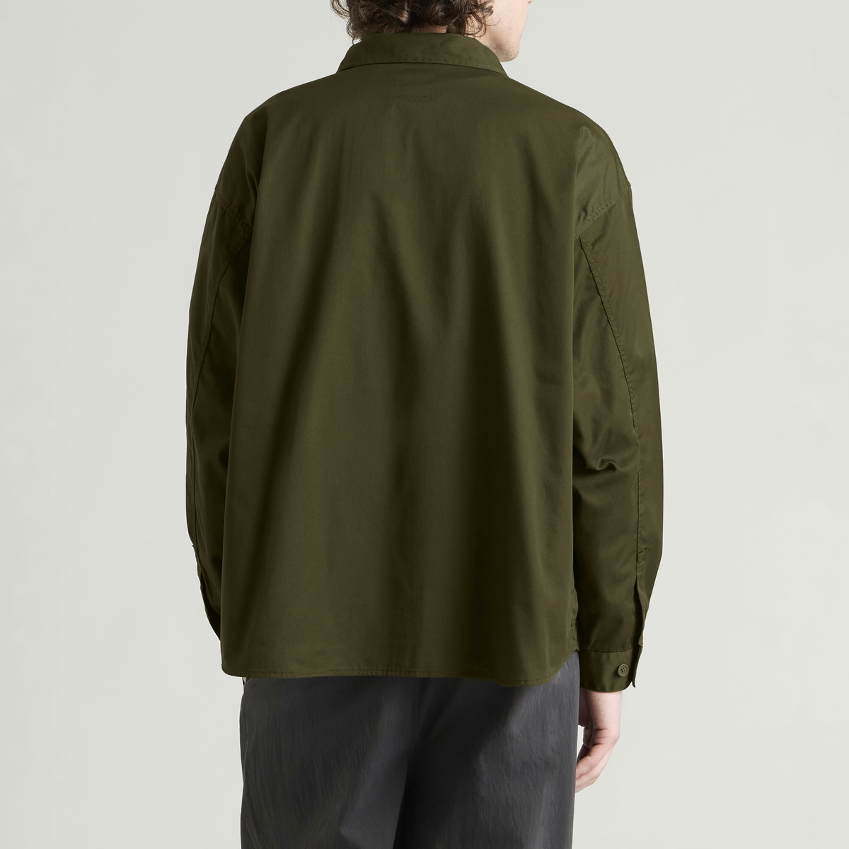 Danton Men's Shirt Jacket in Olive