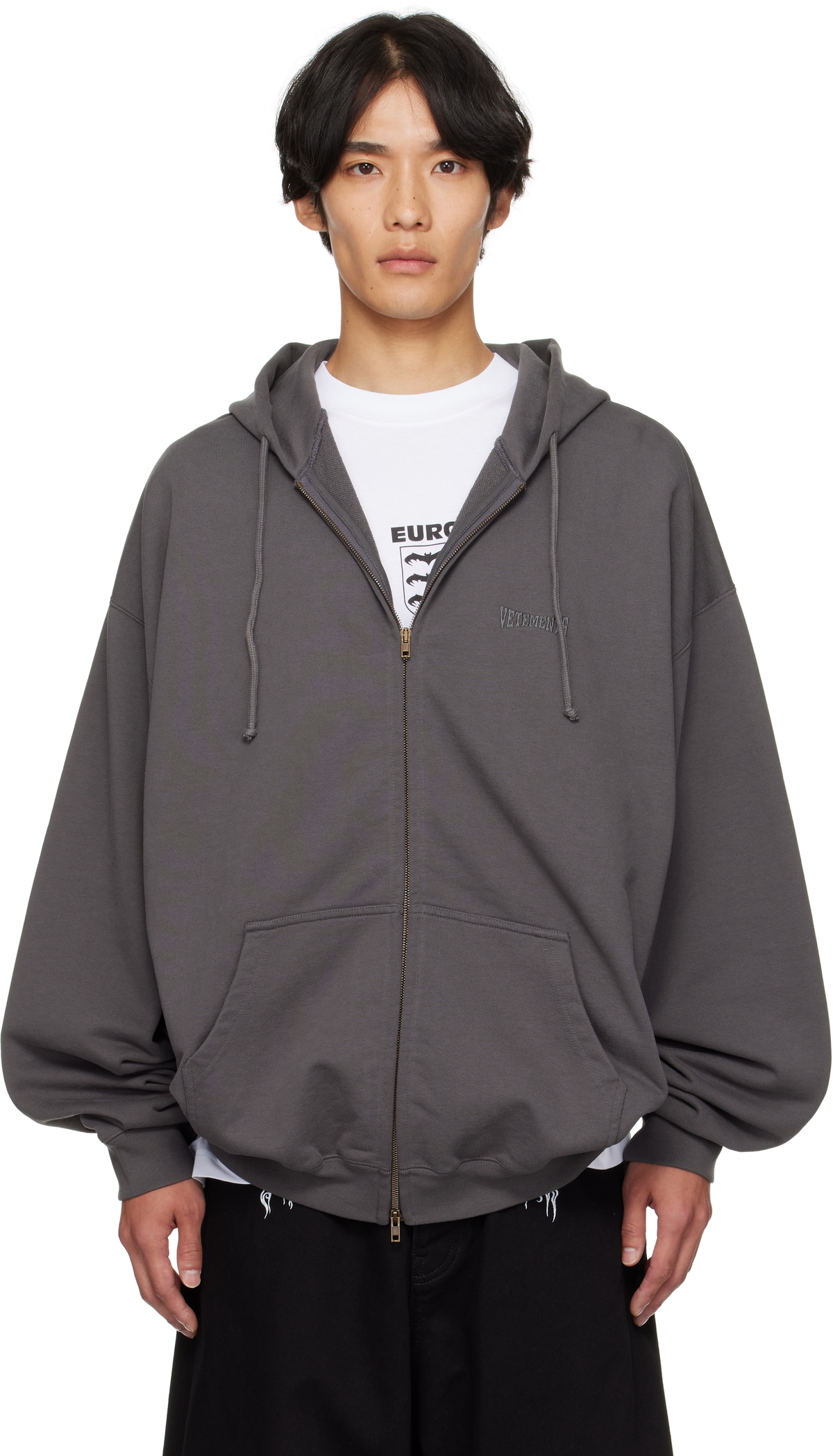 VETEMENTS Black Hi-Speed Hoodie Vetements