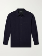 Margaret Howell - Brushed Wool-Twill Shirt - Blue