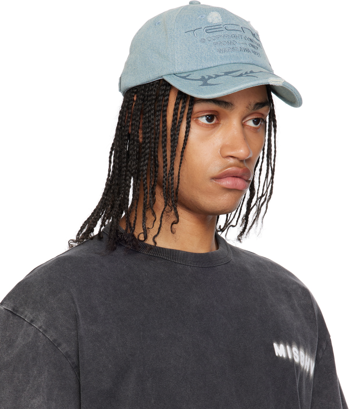 MISBHV Blue 'Tecno' Cap