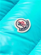 Moncler - Tibb Logo-Appliquéd Quilted Shell Down Gilet - Blue