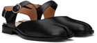 Maison Margiela Black Tabi Sandal Loafers