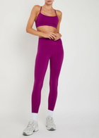 Vuori All The Feels Stretch-jersey Leggings Pink