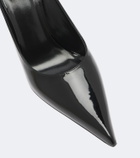 JUDE Strike patent leather mules
