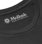 Mollusk - Olde Whale Printed Cotton-Jersey T-Shirt - Black