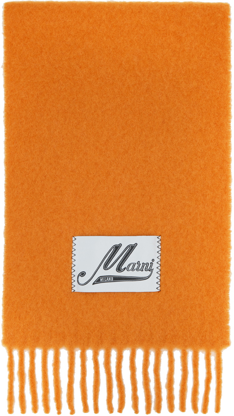 Marta Clio Scarf - Beige/Orange main image 1