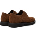 TOM FORD - Kensington Suede Derby Shoes - Brown