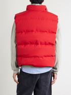 Canada Goose - Ledger Quilted Cotton-Blend Down Gilet - Red