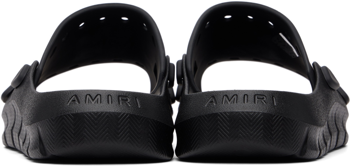 AMIRI Black Sunday Slides