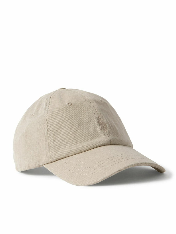 Photo: Polo Ralph Lauren - Logo-Embroidered Cotton-Twill Baseball Cap