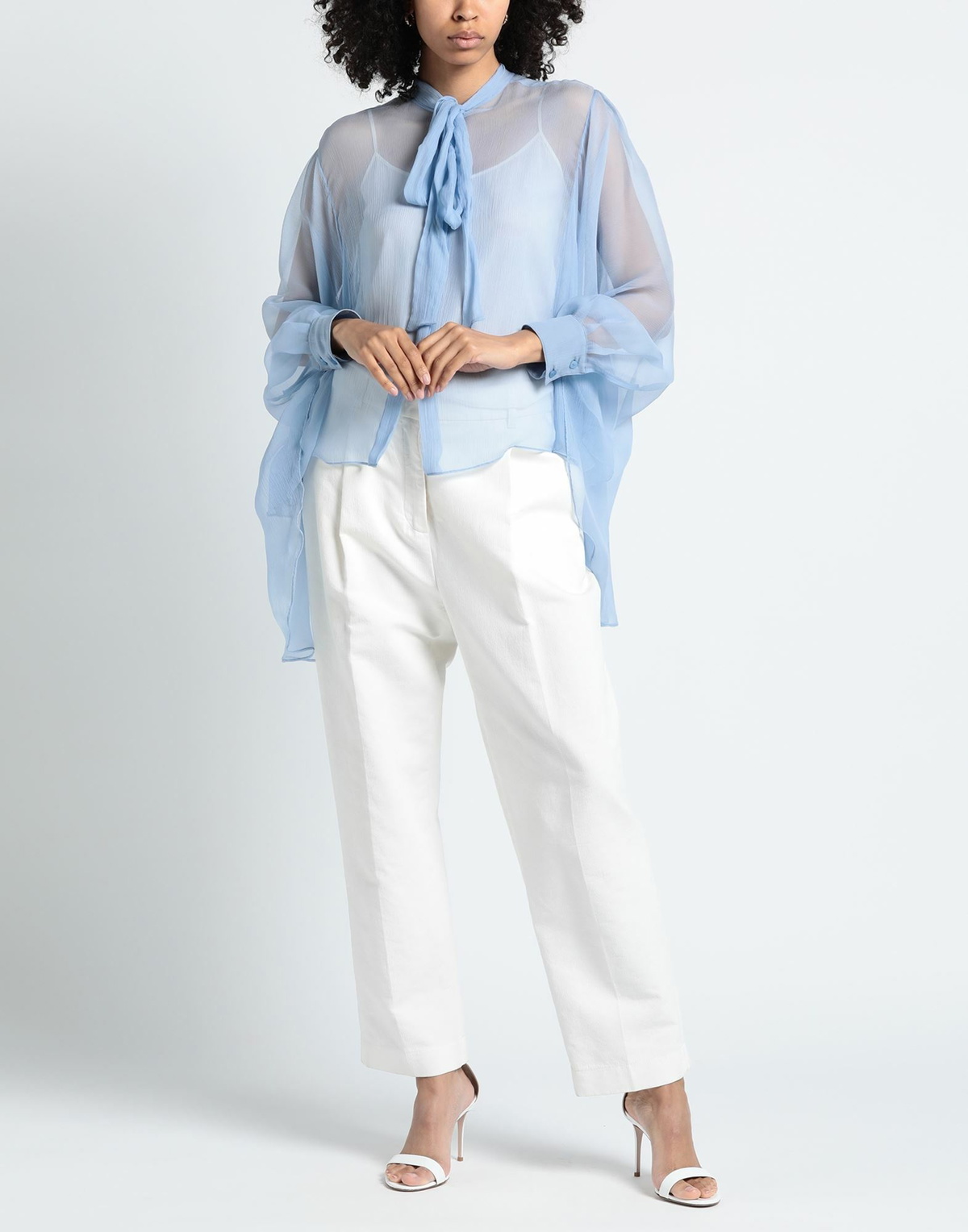 Alberta Ferretti Womens Shirt Light in Blue