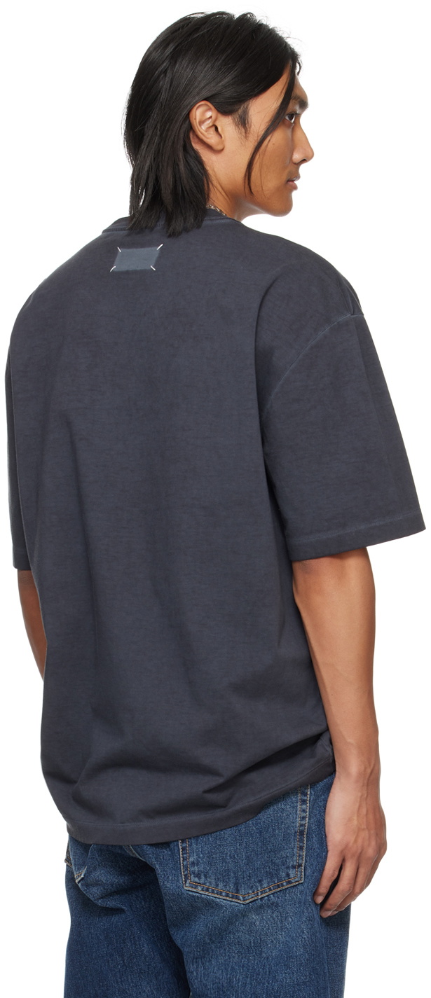 Maison Margiela Gray Weathered T-Shirt