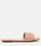 Hogan H685 suede slides
