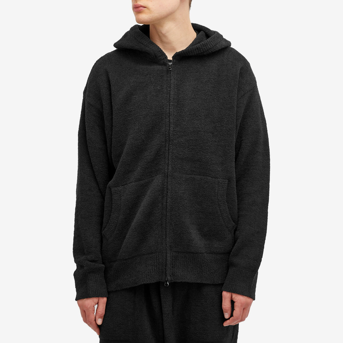 MASTERMIND WORLD Men's Lounge Skull Zip Hoodie in Black