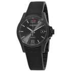 Longines Conquest Quartz Black Dial Mens Watch L3.716.2.56.9