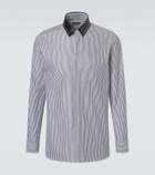 Tom Ford Striped cotton poplin shirt