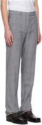 Coperni Gray Check Trousers