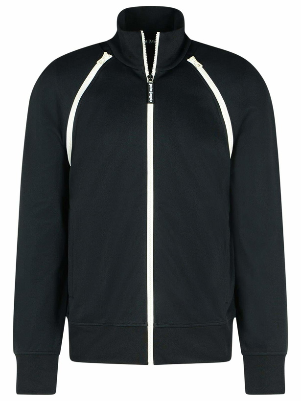 Photo: Palm Angels track Black Polyester Blend Jacket