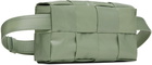 Bottega Veneta Green Mini Cassette Belt Bag