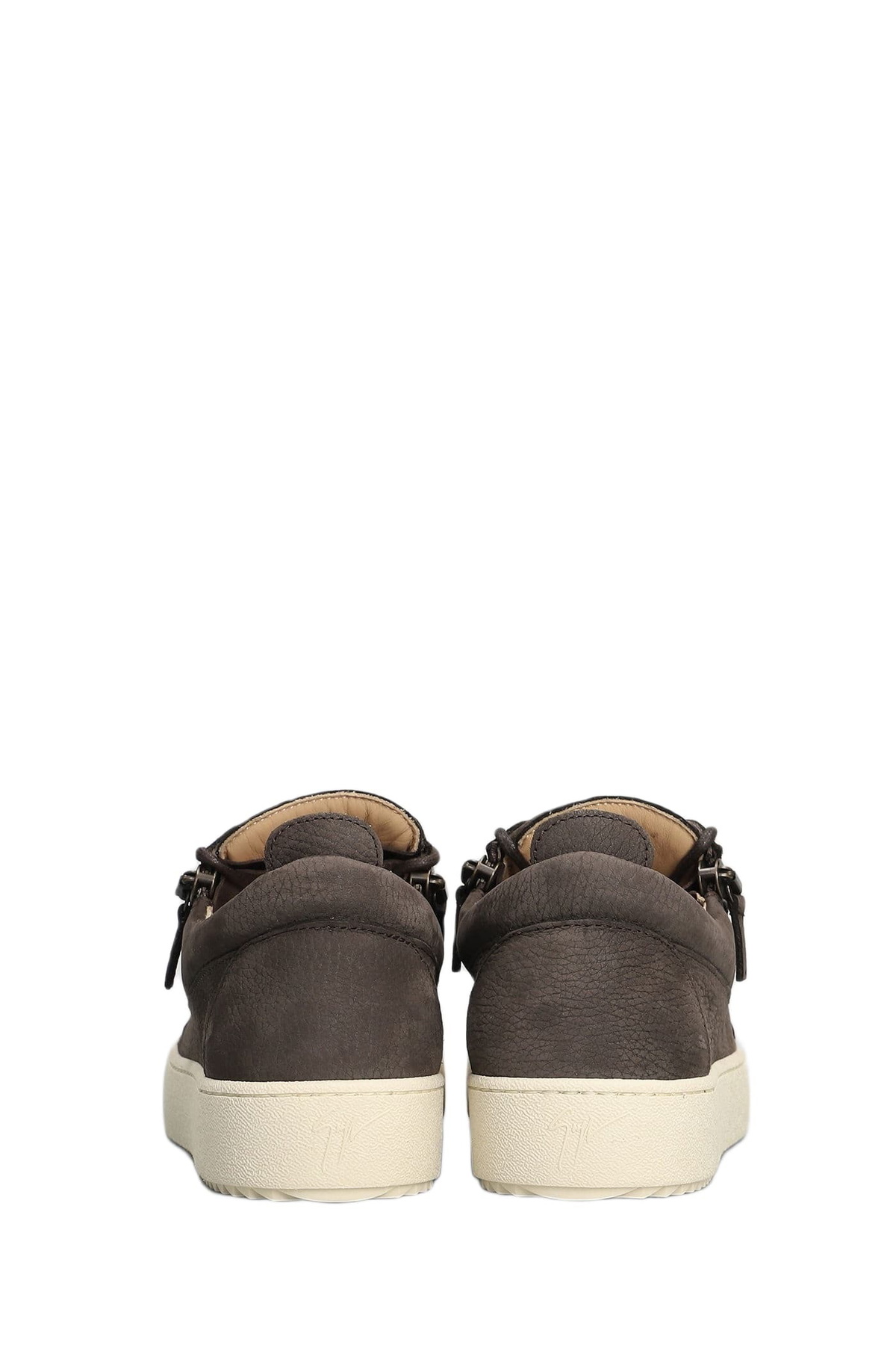 Giuseppe Zanotti Gz94 Sneakers In Brown Suede