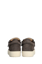 Giuseppe Zanotti Gz94 Sneakers In Brown Suede