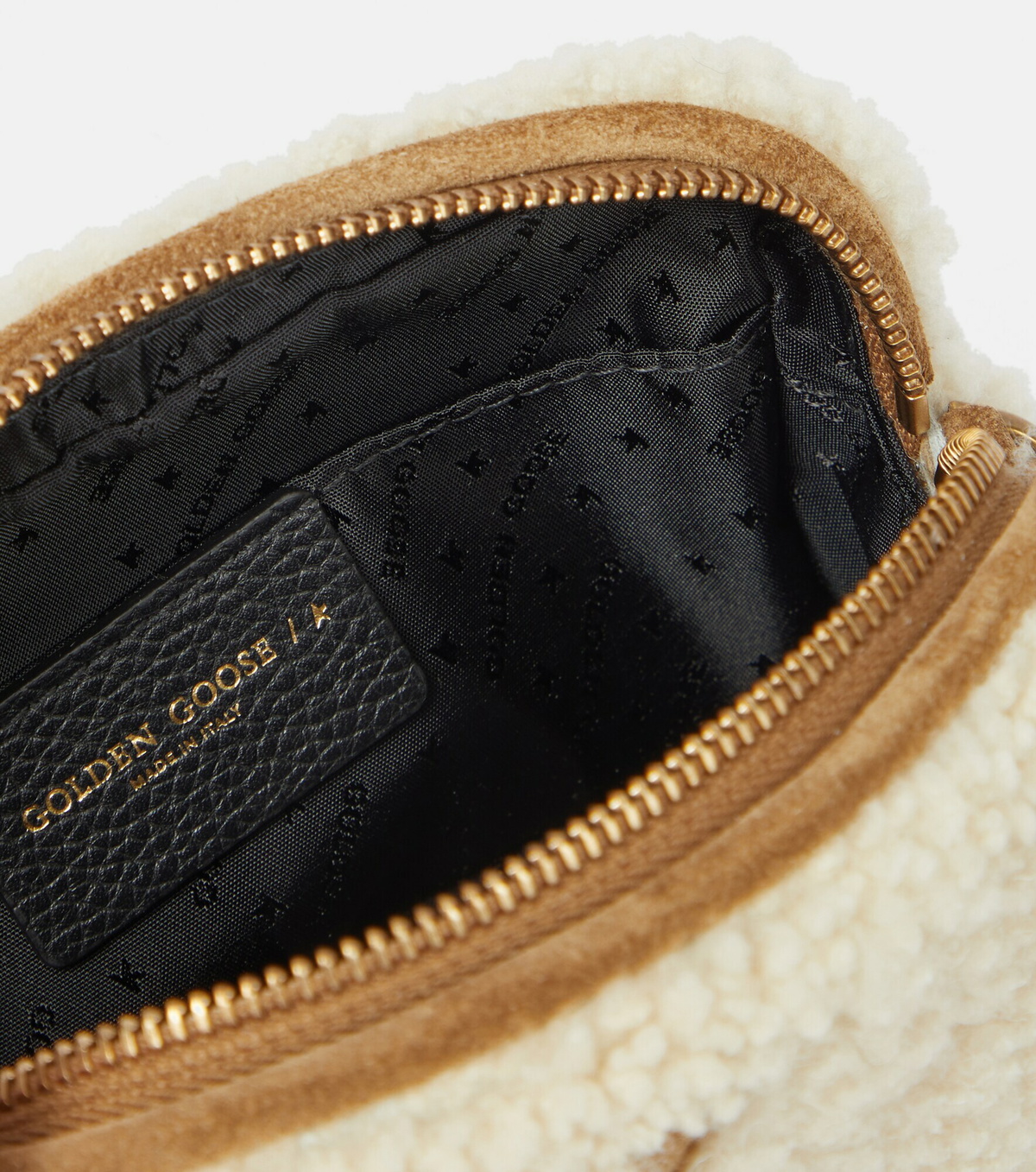 Golden Goose - Mini Star shearling shoulder bag