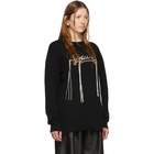 Loewe Black Knit Stitch Sweater