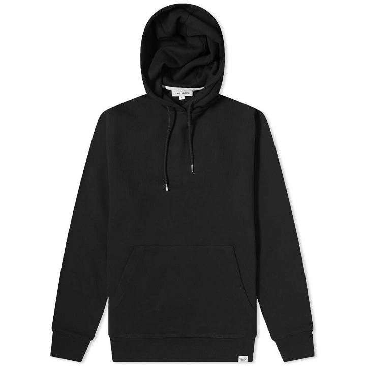 Photo: Norse Projects Men's Vagn Classic Popover Hoody in Black