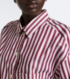 Eres Sir striped cotton shirt